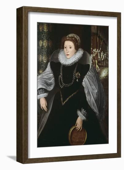 Queen Elizabeth of England-Frederico Zuccari Or Zuccaro-Framed Giclee Print