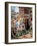 Queen Elizabeth Opening the Royal Exchange in 1570-Ernest Crofts-Framed Giclee Print