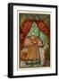 Queen Elizabeth Praying. Colour Lithography, Reproduction of the Frontispiece of “Christian Prayers-null-Framed Giclee Print