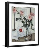 Queen Elizabeth Roses, C.1918-Samuel John Peploe-Framed Giclee Print