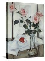 Queen Elizabeth Roses, C.1918-Samuel John Peploe-Stretched Canvas