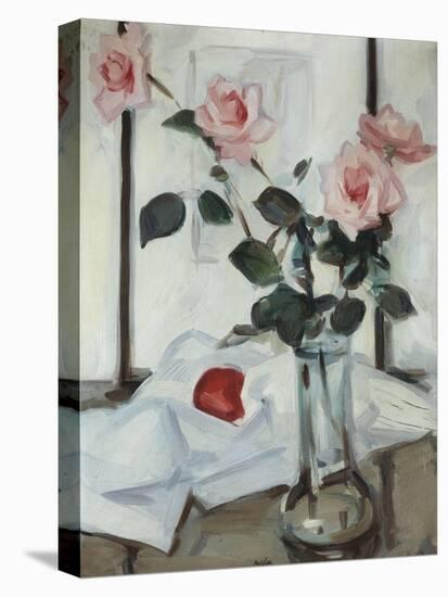 Queen Elizabeth Roses, Samuel John Peploe, c.1918-Samuel John Peploe-Stretched Canvas