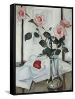 Queen Elizabeth Roses, Samuel John Peploe, c.1918-Samuel John Peploe-Framed Stretched Canvas