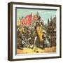 Queen Elizabeth's Accession-English-Framed Giclee Print