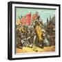 Queen Elizabeth's Accession-English-Framed Giclee Print
