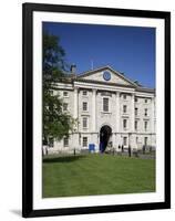 Queen Elizabeth's College of the Holy and Undivided Trinity, Trinity College, Dublin, Eire-Philip Craven-Framed Photographic Print