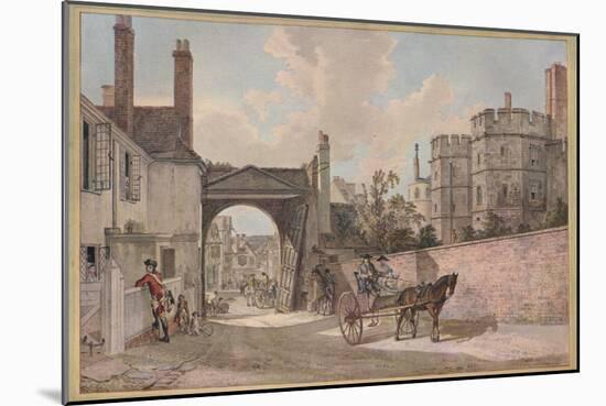 'Queen Elizabeth's Gateway, Windsor Castle', c1780-Paul Sandby-Mounted Giclee Print