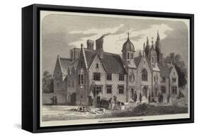 Queen Elizabeth's Grammar School, at Wimborne, Dorset-null-Framed Stretched Canvas