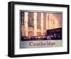 Queen Elizabeth's Visit to King's College-null-Framed Art Print