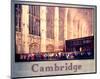 Queen Elizabeth's Visit to King's College-null-Mounted Art Print