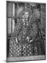 'Queen Elizabeth Standing in a Room with a Lattice Window', c1592 (1903)-William Rogers-Mounted Giclee Print