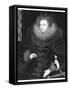 Queen Elizabeth, the Ermine Portrait, 1585-Nicholas Hilliard-Framed Stretched Canvas