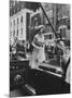 Queen Elizabeth Visiting the Us-null-Mounted Photographic Print