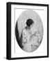 Queen Elizabeth with Princess Elizabeth in 1926-John Saint-Helier Lander-Framed Giclee Print