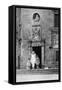 Queen Elizabeth with Princesses Elizabeth and Margaret Rose, Glamis Castle, Scotland, 1937-null-Framed Stretched Canvas