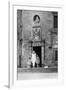 Queen Elizabeth with Princesses Elizabeth and Margaret Rose, Glamis Castle, Scotland, 1937-null-Framed Giclee Print