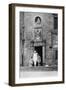 Queen Elizabeth with Princesses Elizabeth and Margaret Rose, Glamis Castle, Scotland, 1937-null-Framed Giclee Print