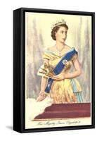 Queen Elizabeth-null-Framed Stretched Canvas