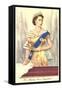 Queen Elizabeth-null-Framed Stretched Canvas