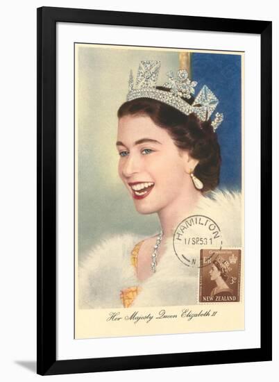 Queen Elizabeth-null-Framed Art Print