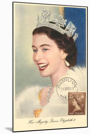 Queen Elizabeth-null-Mounted Art Print