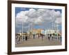 Queen Emma Bridge, Willemstad, Curacao, Netherlands Antilles, West Indies, Caribbean-Richard Cummins-Framed Photographic Print