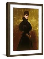 Queen Erzsebet-Gyula Benczur-Framed Giclee Print