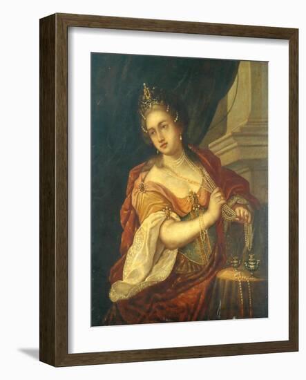 Queen Esther-Giovanni Battista Moroni-Framed Giclee Print