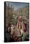 Queen Guinevere's Maying, C.1897 (Oil on Canvas)-John Collier-Framed Stretched Canvas