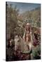 Queen Guinevere's Maying, C.1897 (Oil on Canvas)-John Collier-Stretched Canvas