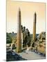 Queen Hatshepsut Obelisk, Temple of Amun, Karnak, Luxor, Egypt, 20th Century-null-Mounted Giclee Print