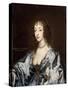 Queen Henrietta Maria (1609-69)-Sir Anthony Van Dyck-Stretched Canvas