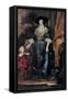 Queen Henrietta Maria and Her Dwarf Sir Jeffrey Hudson, C1633-Sir Anthony Van Dyck-Framed Stretched Canvas