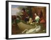 Queen Henrietta Maria of England and Her Children on the River-Frederick Goodall-Framed Giclee Print