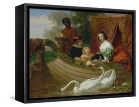 Queen Henrietta Maria of England-Frederick Goodall-Framed Stretched Canvas