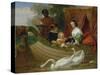 Queen Henrietta Maria of England-Frederick Goodall-Stretched Canvas