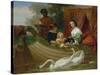 Queen Henrietta Maria of England-Frederick Goodall-Stretched Canvas