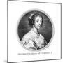 Queen Henrietta Maria, Queen Consort of Charles I-Ravenet-Mounted Giclee Print