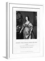 Queen Henrietta Maria, Queen Consort of Charles I-Henry Thomas Ryall-Framed Giclee Print