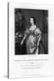 Queen Henrietta Maria, Queen Consort of Charles I-Henry Thomas Ryall-Stretched Canvas