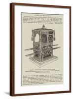 Queen Henrietta Maria's Sedan-Chair-null-Framed Giclee Print