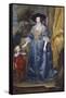 Queen Henrietta Maria with Sir Jeffrey Hudson, 1633-Sir Anthony Van Dyck-Framed Stretched Canvas