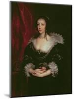 Queen Henrietta Maria-Sir Anthony Van Dyck-Mounted Giclee Print