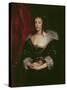 Queen Henrietta Maria-Sir Anthony Van Dyck-Stretched Canvas