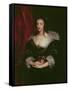 Queen Henrietta Maria-Sir Anthony Van Dyck-Framed Stretched Canvas