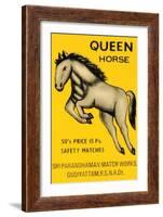 Queen Horse-null-Framed Art Print