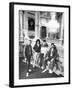 Queen in Vienna-Associated Newspapers-Framed Photo