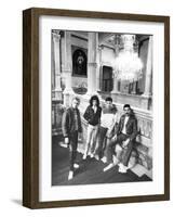 Queen in Vienna-Associated Newspapers-Framed Photo