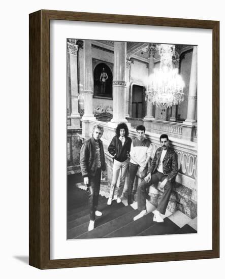 Queen in Vienna-Associated Newspapers-Framed Photo