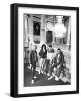 Queen in Vienna-Associated Newspapers-Framed Photo